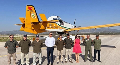 İlk yerli yangın söndürme helikopteri ’Nefes’ Rodos’ta