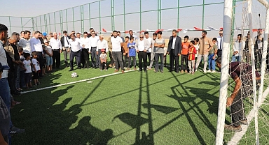 Karaköprü'de penaltılı açılış