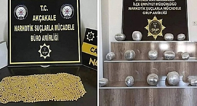 Siverek ve Akçakale'de uyuşturucu operasyonu
