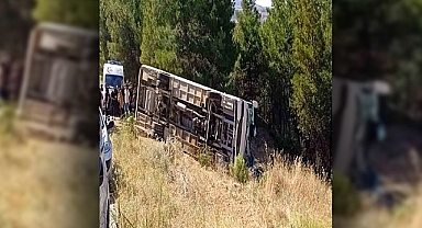Urfalı işçiler kaza yaptı! 15 Yaralı