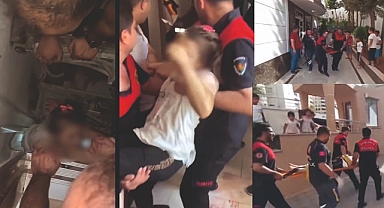Karaköprü'de asansör kazası