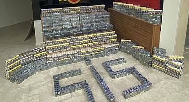 10 bin paket kaçak sigara ele geçirildi