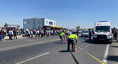 Otomobil ile kamyonunun çarptığı yaya hayatını kaybetti