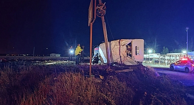 Takla atan araçta 1 kişi öldü, 4 kişi yaralandı