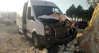 Trafik kazası: 1 yaralı