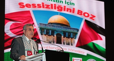 Beyazgül, “İsrail’in olduğu hiçbir yerde huzur yoktur”