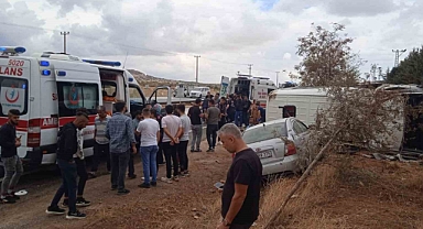 Hatalı sollama kaza getirdi: 8 yaralı