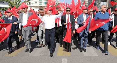 Karaköprü'de Cumhuriyet'in 100. Yılı coşkuyla kutlandı