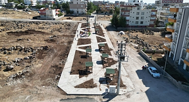 Siverek’te 3 farklı noktada park çalışması