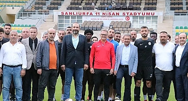Vali Şıldak'tan Urfaspor'a ziyaret