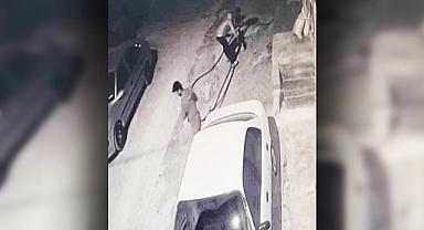 Vicdansız kablo hırsızları iş başında
