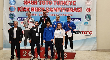 Viranşehir Belediyespor Kickboks takımından gururlandıran başarı