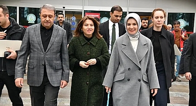 Aile Bakanı Urfa'yı teğet geçti