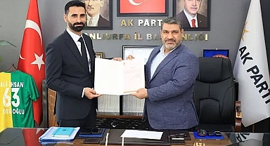 AK Parti Akçakale İlçe Başkanı belli oldu