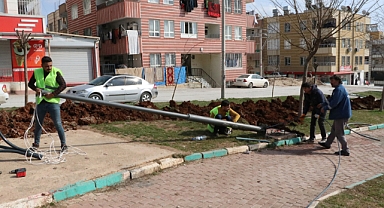 Haliliye’de park ve yeşil alanlar artıyor