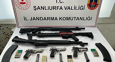 Harran'da silah operasyonu