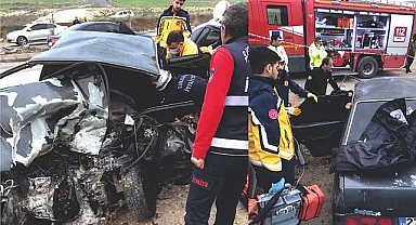Karaköprü'de feci kaza: 1 ölü, 2 yaralı