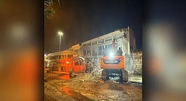 Özdiker Kuyumcular Çarşısında yıkım çalışmaları