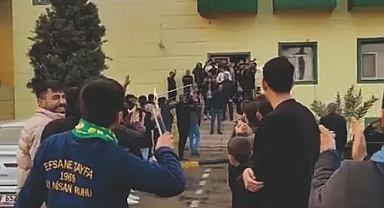 Taraftarlardan moral ziyareti