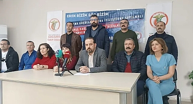 Urfa Tabip Odası'ndan kanun teklifine tepki!