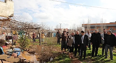 Viranşehir'de selin verdiği zararlar tespit ediliyor