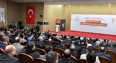 Bakan, Urfa iş dünyasına moral aşıladı