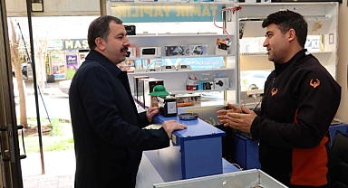 Baydilli Seyrantepe'de vatandaşlara projelerini anlattı