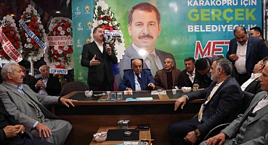 Baydilli'ye seçim ofisinde destek artıyor