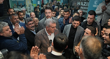 Beyazgül, “Urfa 31 Mart’ta ‘İstikrar sürsün, Urfa büyüsün’ diyecektir”