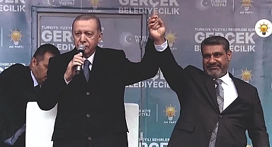 Cumhurbaşkanının mitinginde şok yuhalanma