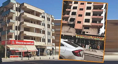Faciaya davet! Çökmek üzere olan bina tehlike saçıyor