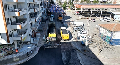 Halfeti ve Suruç’da sıcak asfalt çalışması