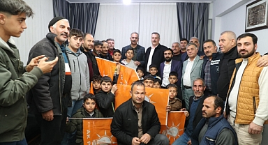 Kuş, 15 Temmuz Mahallesi’nde halkla buluştu