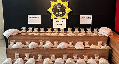 Narkotik operasyonu! 380 bin adet uyuşturucu hap ele geçirildi