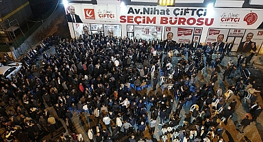 Nihat Çiftçi'den Karaköprü halkına teşekkür