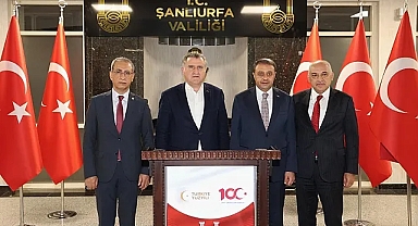 Spor Bakanı ve TFF Başkanı Urfa'da