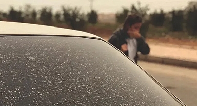 YAĞMUR BEKLERKEN ÇÖL TOZU YAĞDI!
