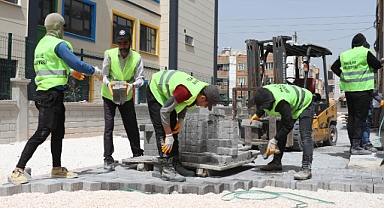 Devteyşti ve Ahmet Yesevi’de üstyapı çalışması