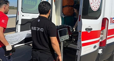 Ambulans uçak İbrahim bebek için havalandı