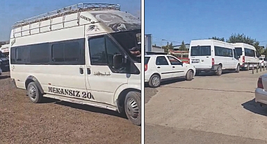 Araç sahiplerine 'haho' çektiren muayene sırası