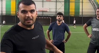 Hanımlar bu çağrı size… Halı saha izni için yüz güldüren video viral oldu