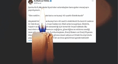 Kesintiler kabak tadı verdi… Akçakale 40 saattir elektriksiz!