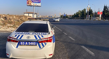 Urfa’da hız limitlerini çiğneyenler yandı!
