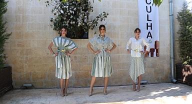 Culha kumaşı modern moda ile buluştu
