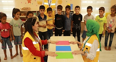 Haliliye Belediyesi psikologlarından çocuklara destek
