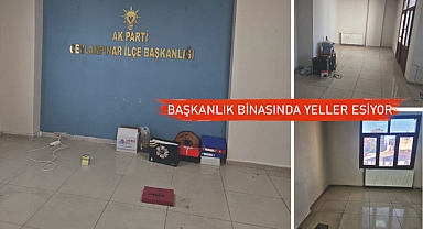 Koltuk gidince eşyalar da gitti...