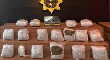 Urfa’da 18 kilo skunk ele geçirildi