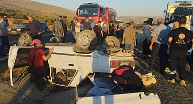 Urfa’da katliam gibi kaza! 2’si çocuk 5 yaralı