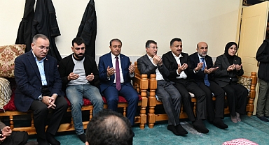 Vali Şıldak'tan başsağlığı ziyareti