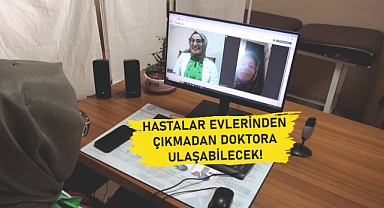 Bir tıkla doktora ulaşabilecekler!